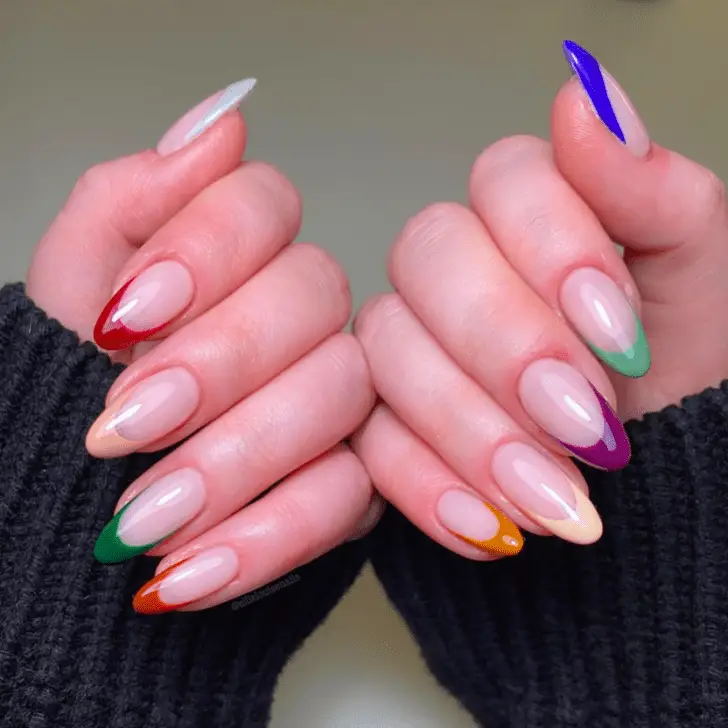 Colorful Autumn by Ellie | Fall Nail Designs 2023