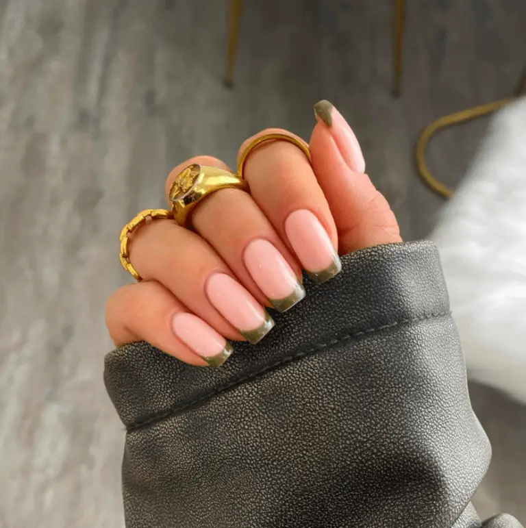 Olive Tips by Anna | Fall Nail Designs 2023