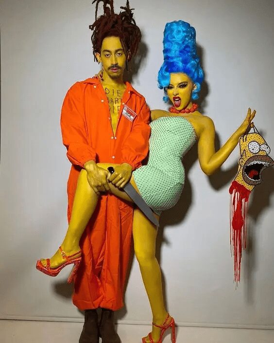 The Simpsons Couples Halloween Costume