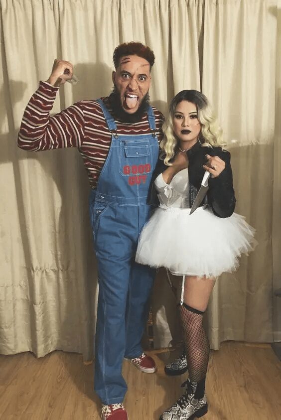 Chucky & The Bride of Chucky Couples Costume