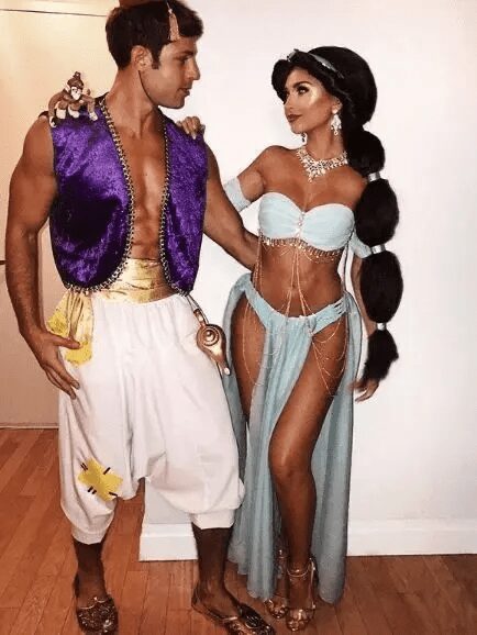 Aladdin and Jasmine Halloween Costume