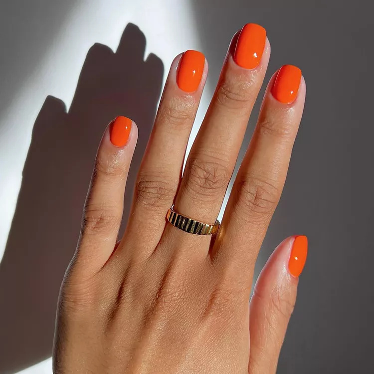 Halloween Nail Art Ideas Pretty in Pumpkin