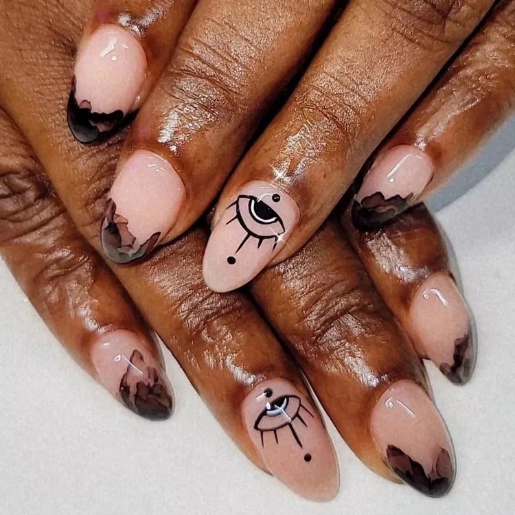 Halloween Nail Art Ideas Up in Smoke