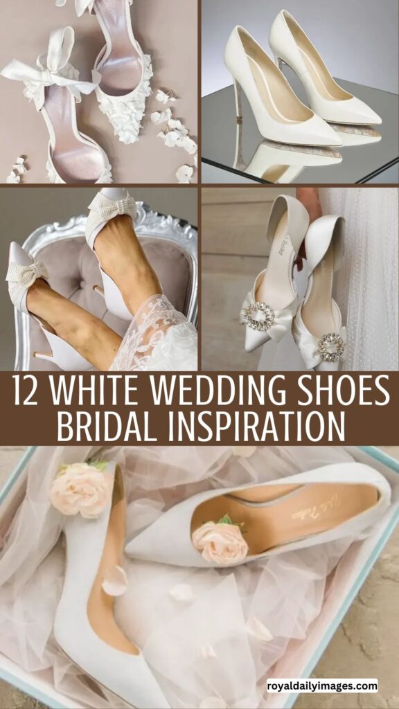 12 Elegant White Wedding Shoes: Timeless Bridal Inspiration