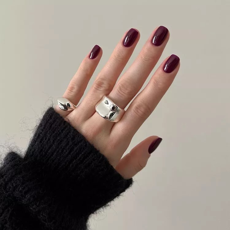 Burgundy Nail Designs - Oxblood | Fall Nails