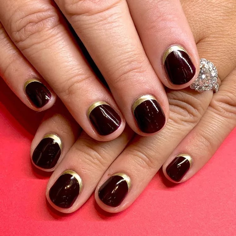 Burgundy Nail Designs - Dark Cherry Nails | Fall Nails