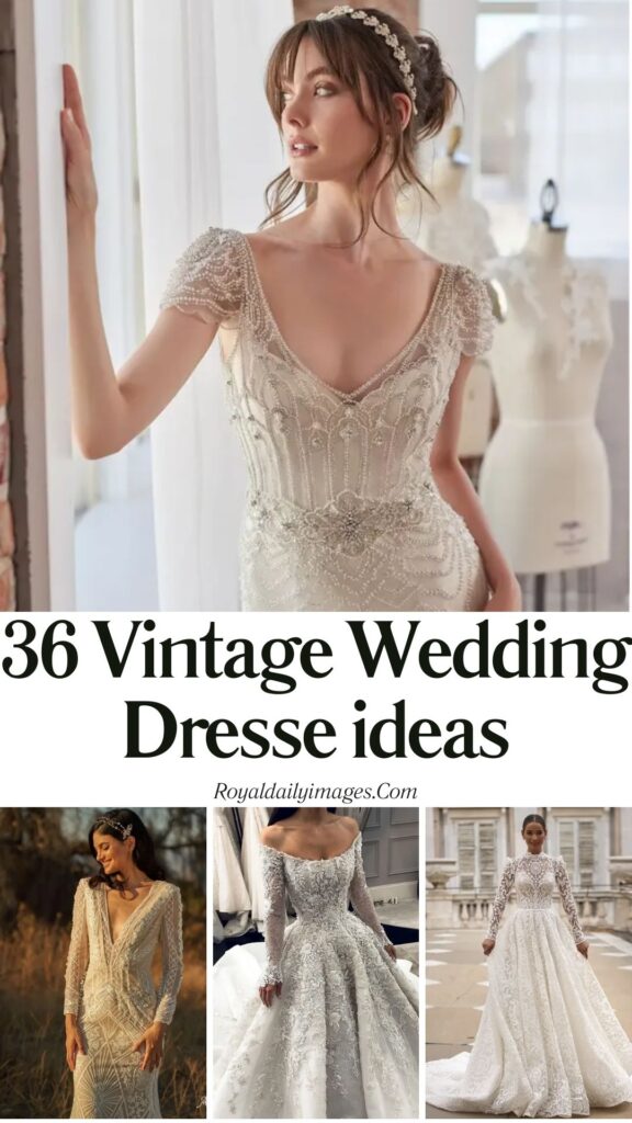 36 Vintage Wedding Dresses for Your Special Day