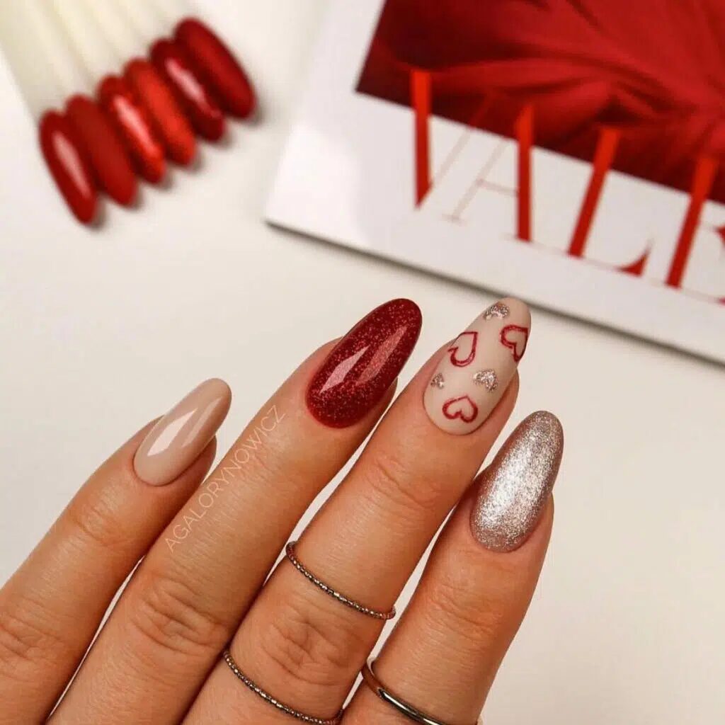 37+ Stunning Valentine Nail Designs 2024