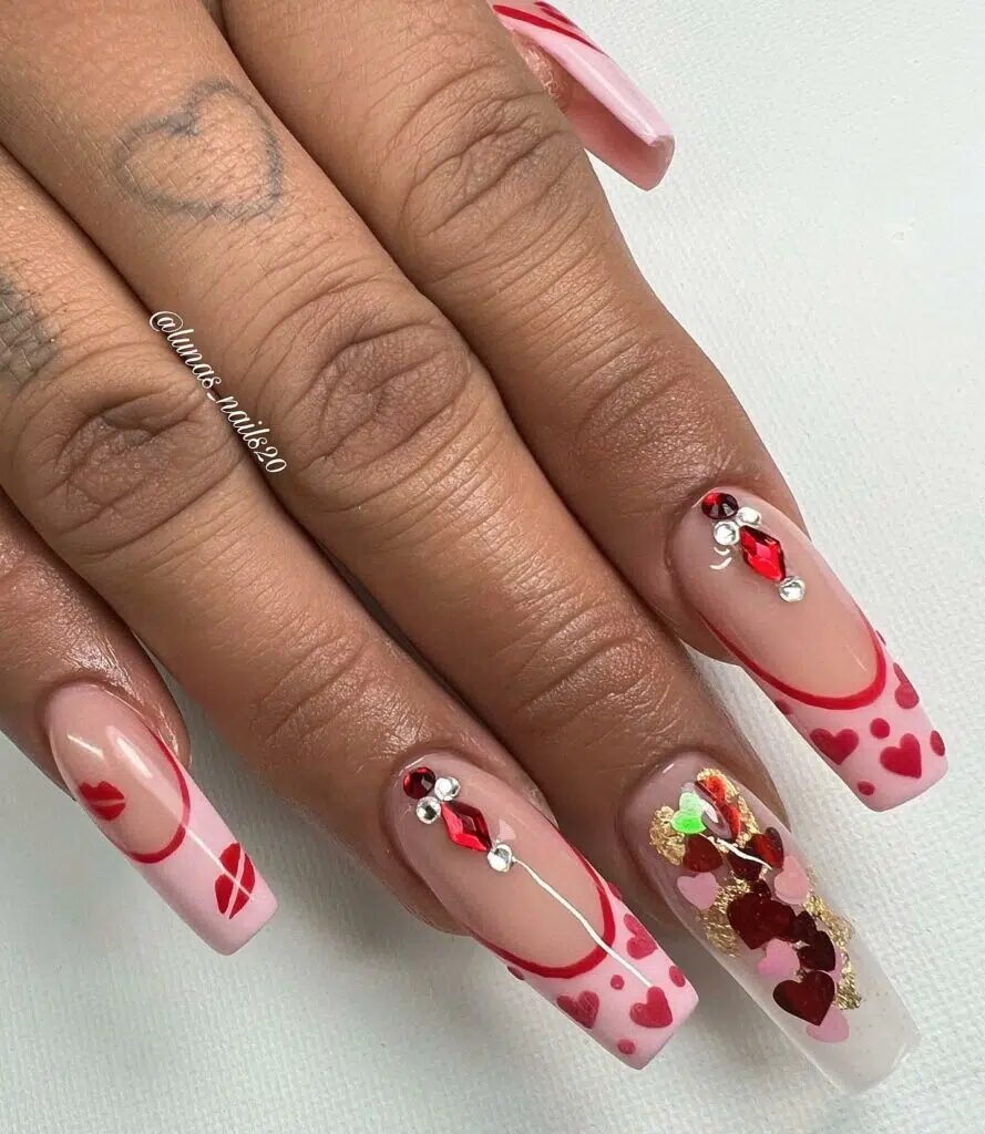 37+ Stunning Valentine Nail Designs 2024