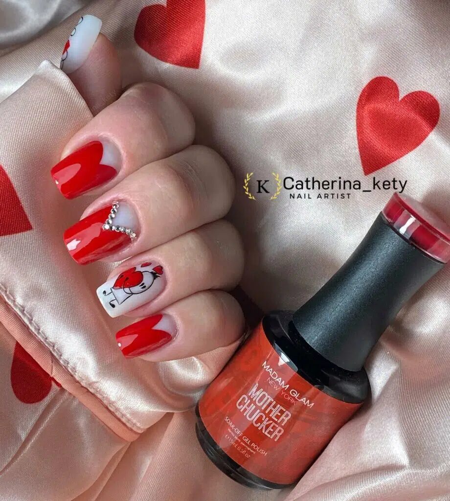 37+ Stunning Valentine Nail Designs 2024