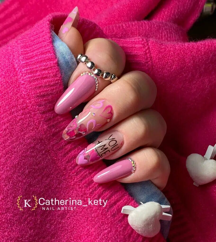 37+ Stunning Valentine Nail Designs 2024