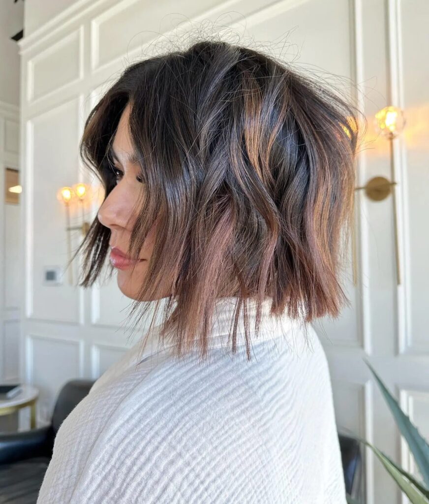 Amp Up Your Style with an Edgy Tousled Choppy Haircut