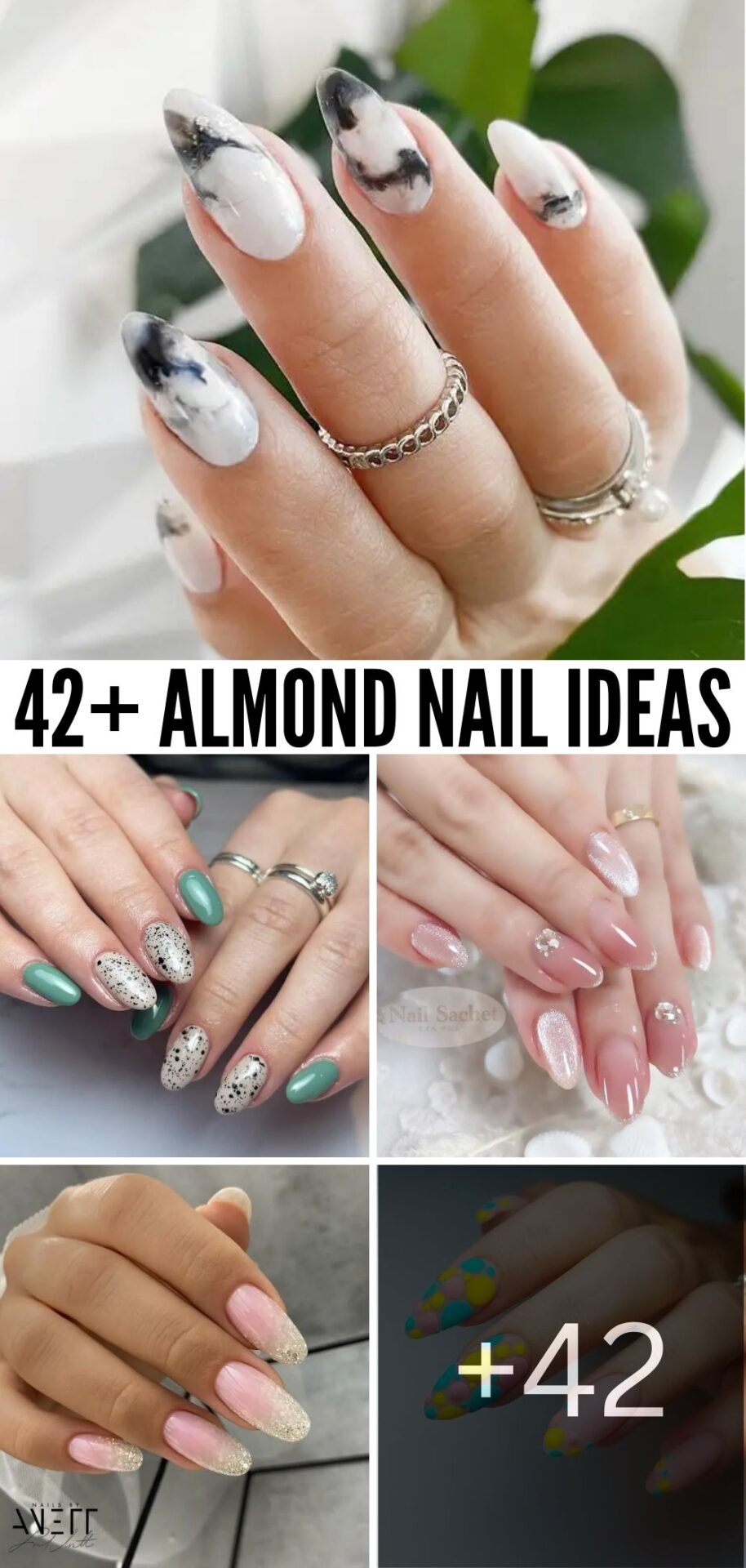 Discover 42 Trendiest Almond Nail Ideas for 2024!