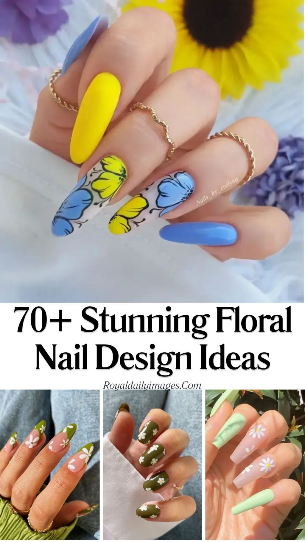 Spring into Style: 70+ Stunning Floral Nail Designs for Your Next Manicure!