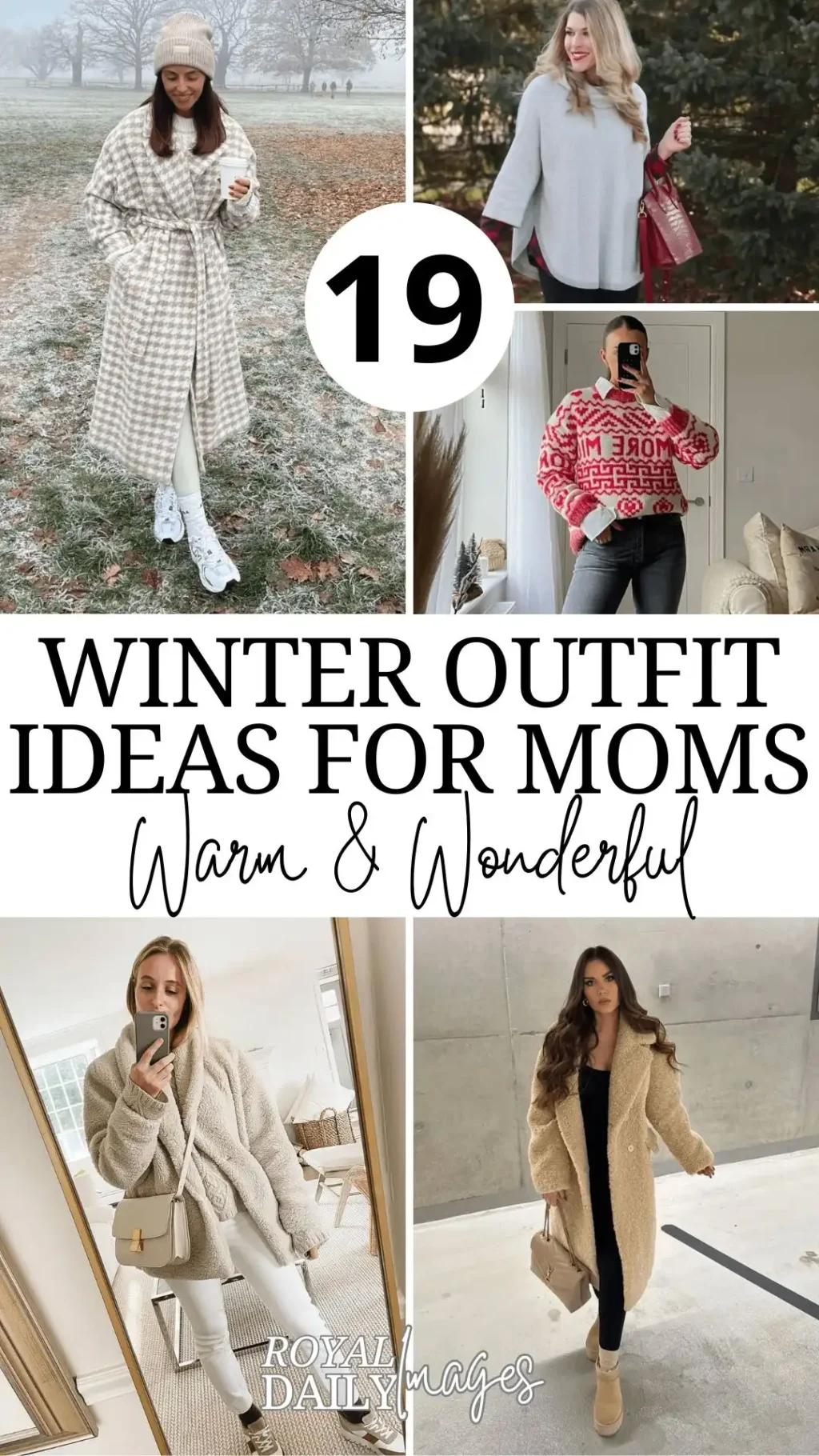 Cozy Winter Outfits for Moms on the Move