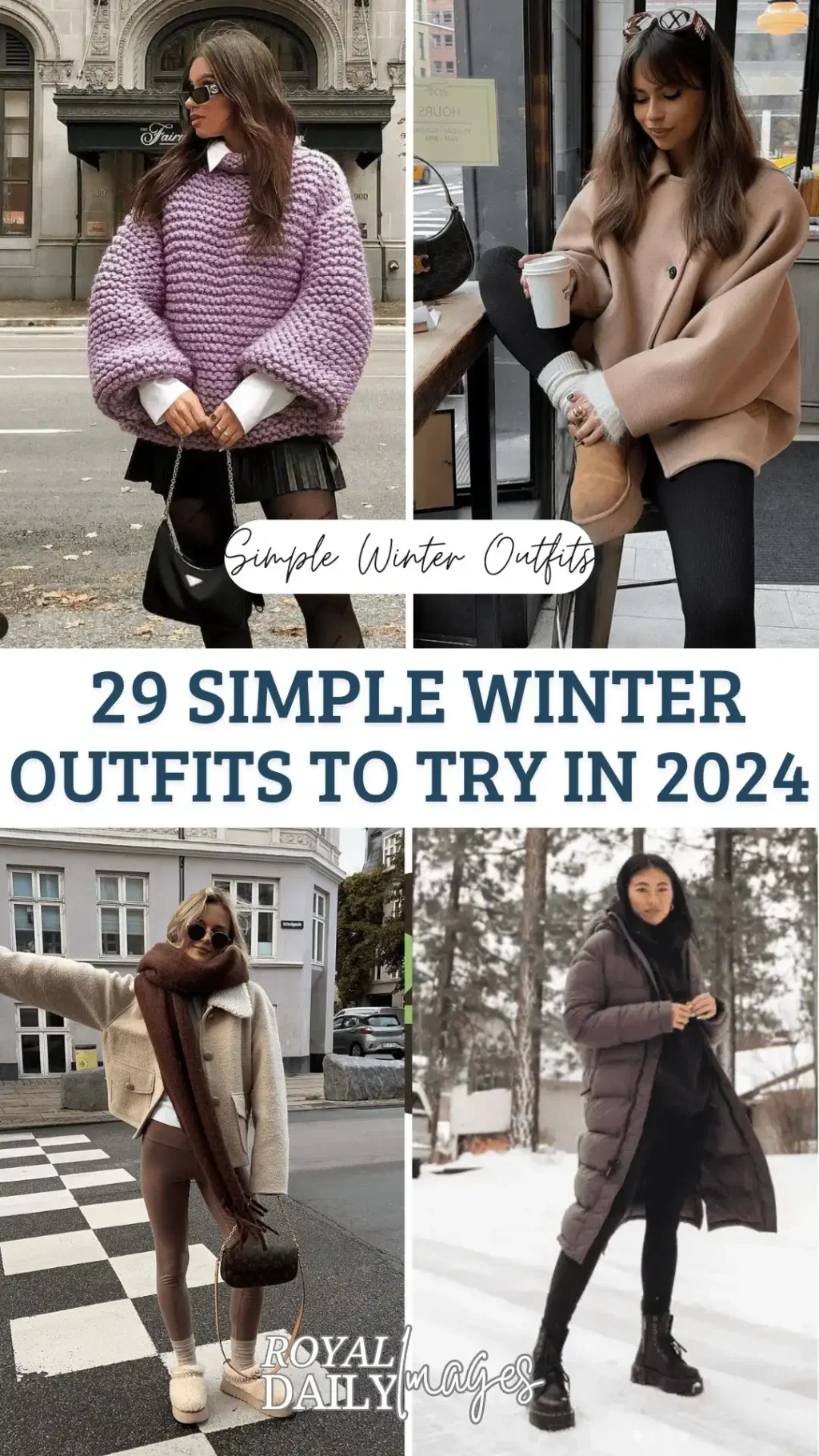 29 Simple Winter Outfits