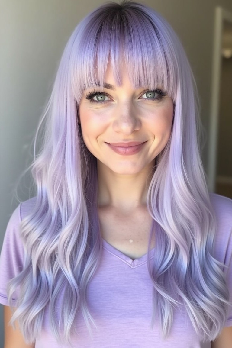 Lavender Quartz Hair Color